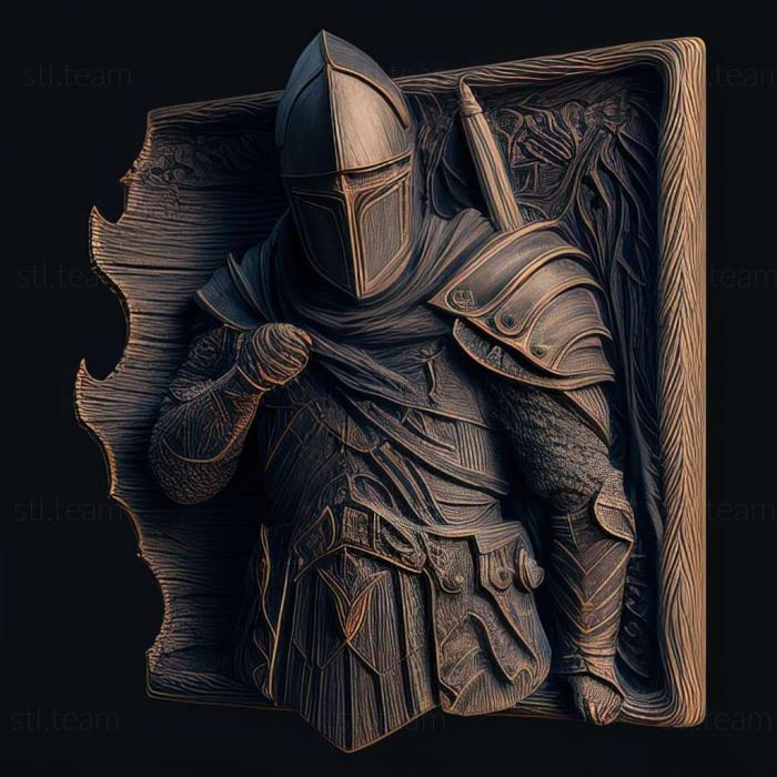 3D model Dark Souls Remastered game (STL)